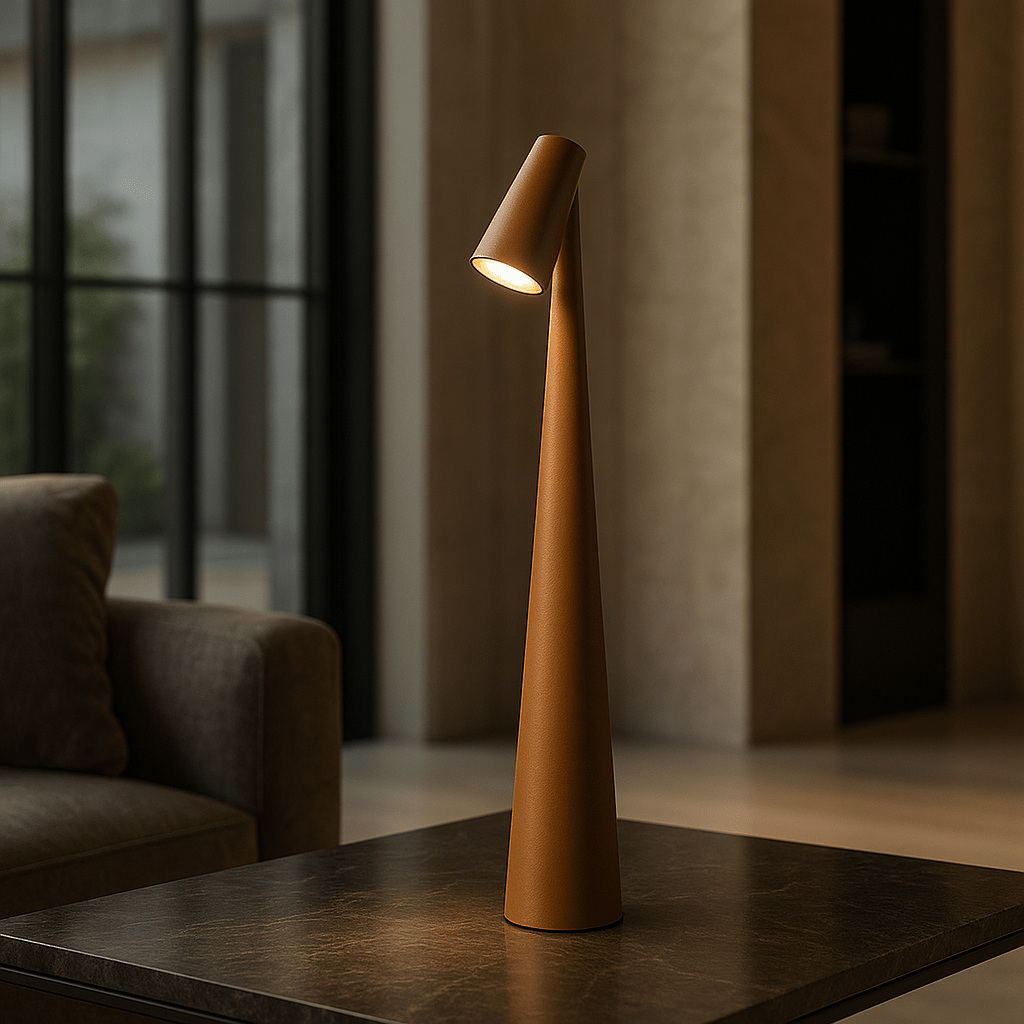 EVOLUCE – Lampada da Tavolo Ricaricabile con Design Moderno e Lunga Durata della Batteria