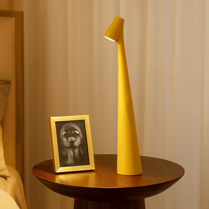 EVOLUCE – Lampada da Tavolo Ricaricabile con Design Moderno e Lunga Durata della Batteria
