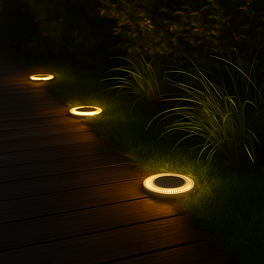 LumiGuard™ – Lampe solaire intelligente avec capteur de mouvement