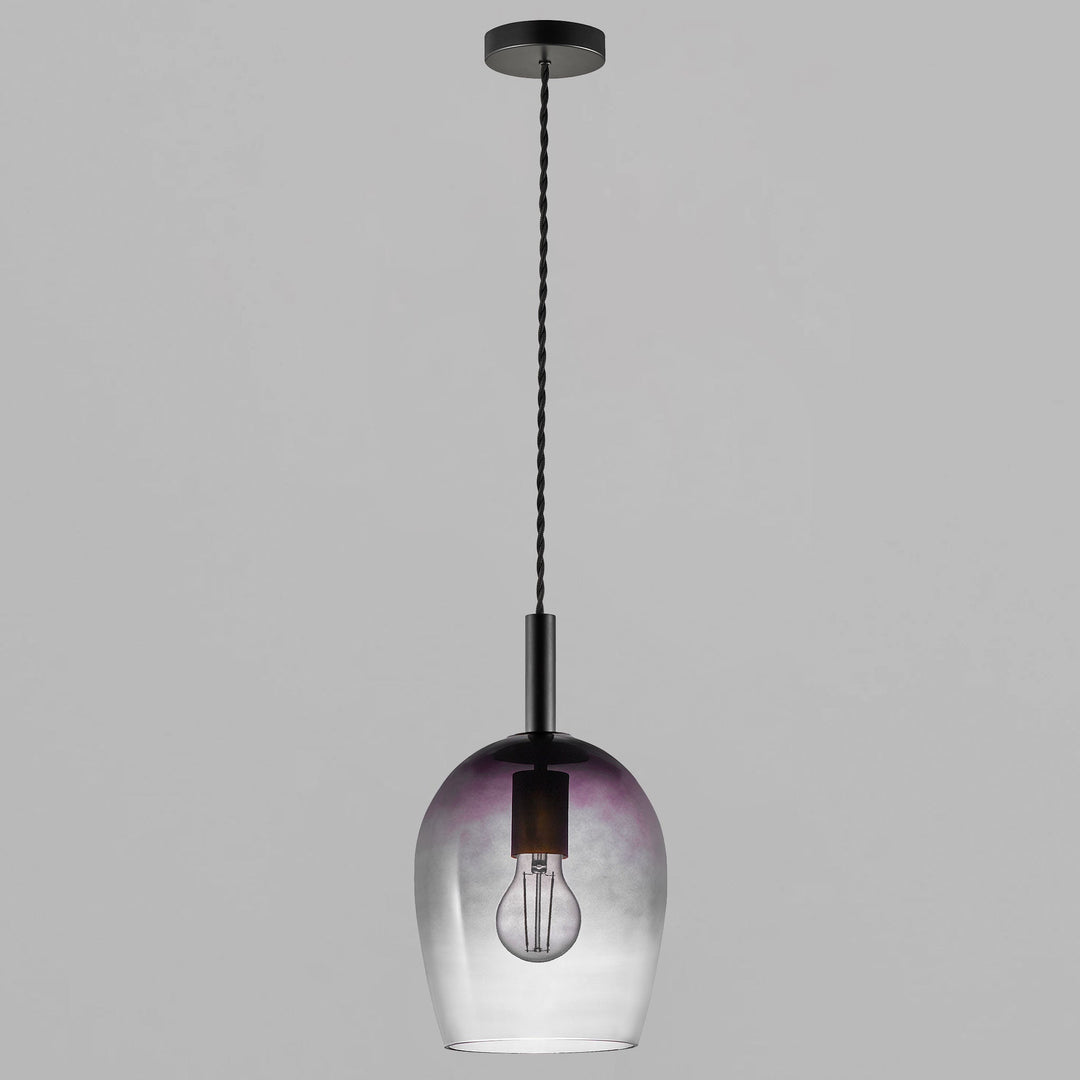 Lampada a sospensione in vetro Uma 18