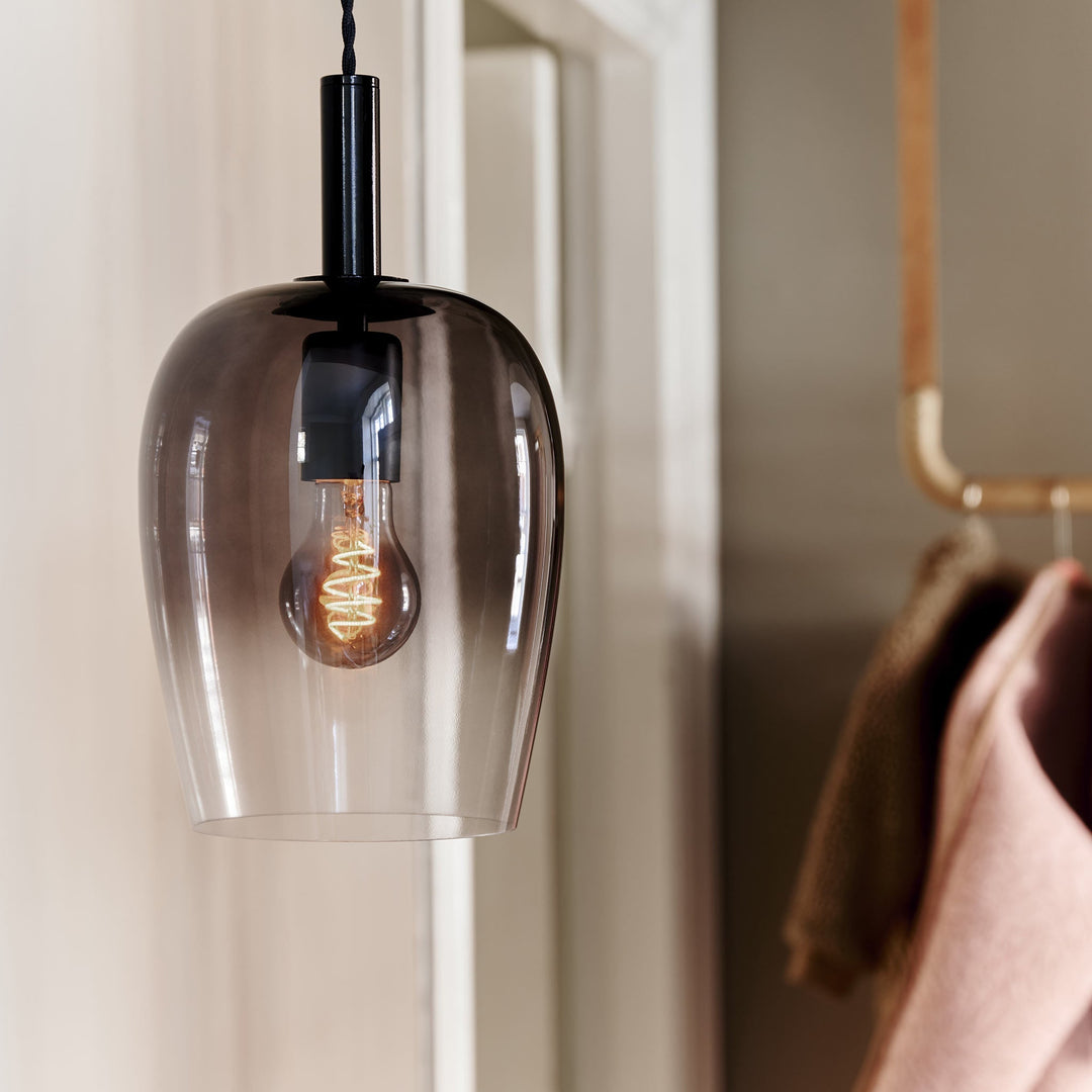 Lampada a sospensione in vetro Uma 18