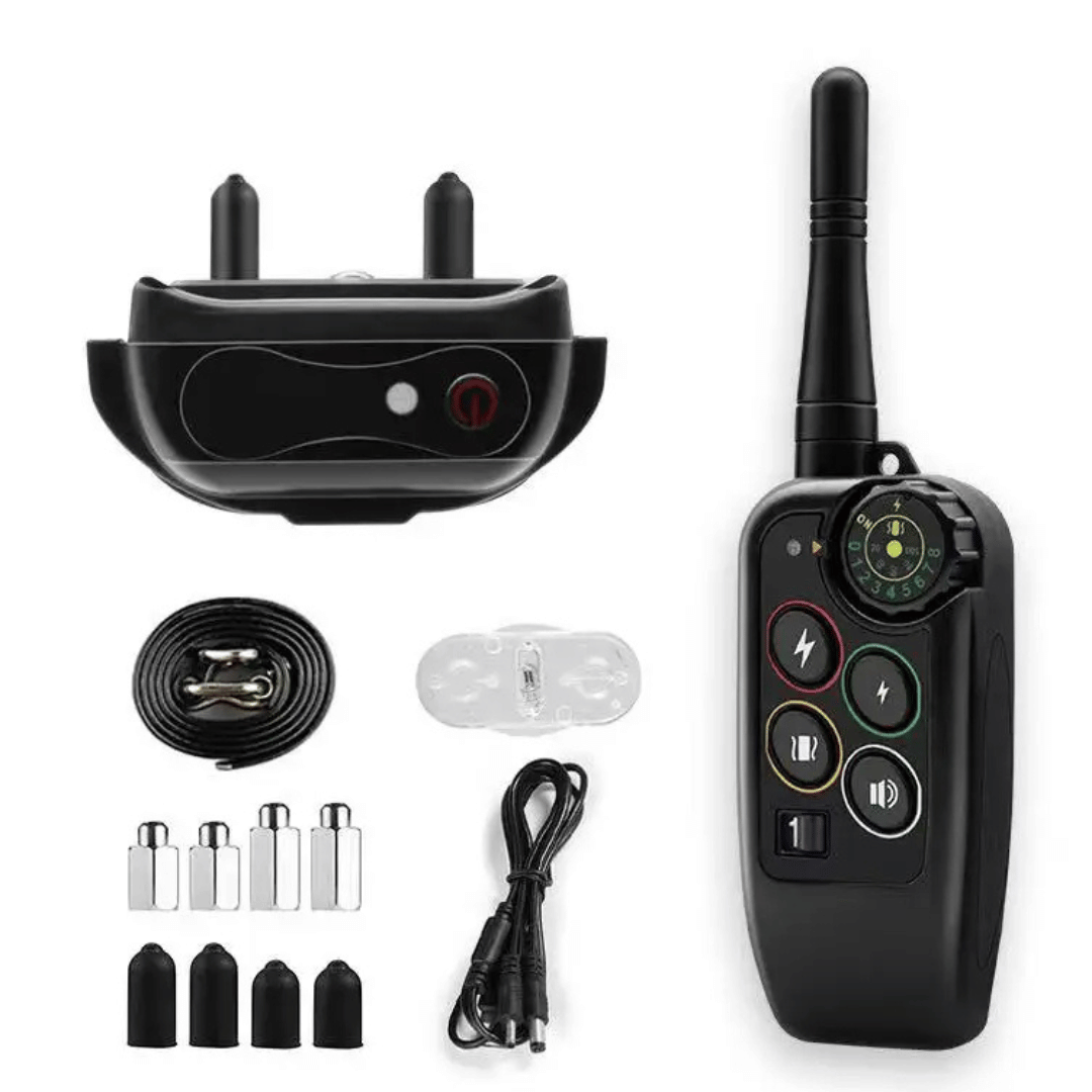 Collare E-Collar per Addestramento Cani Impermeabile a Lungo Raggio 1000m &amp; Controllo Remoto