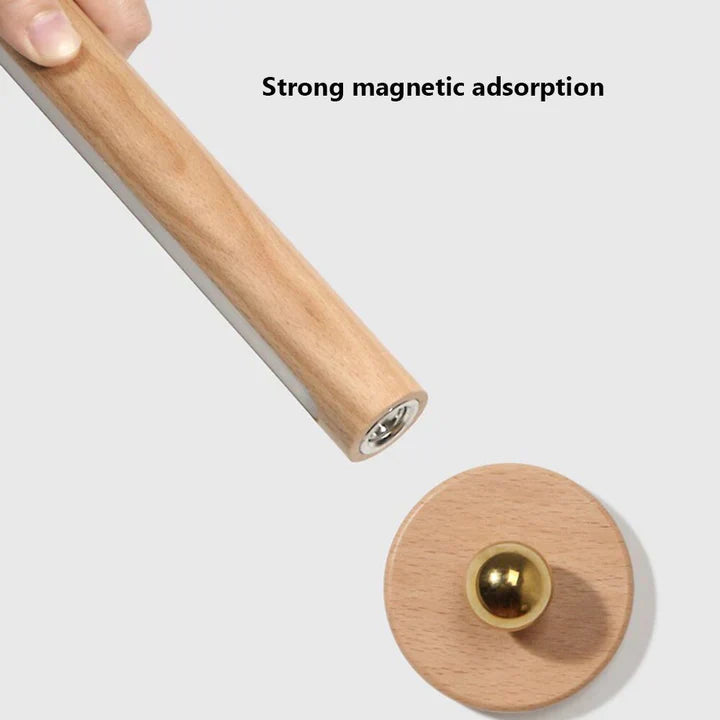 SpinStrahl™ Lampada Rotativa in Legno