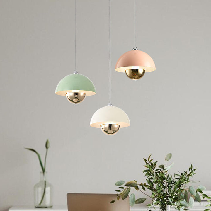 PodLumo: Lampada a sospensione con forma a pod e LED integrato, dimmerabile manualmente – per aree pranzo e zone di lavoro