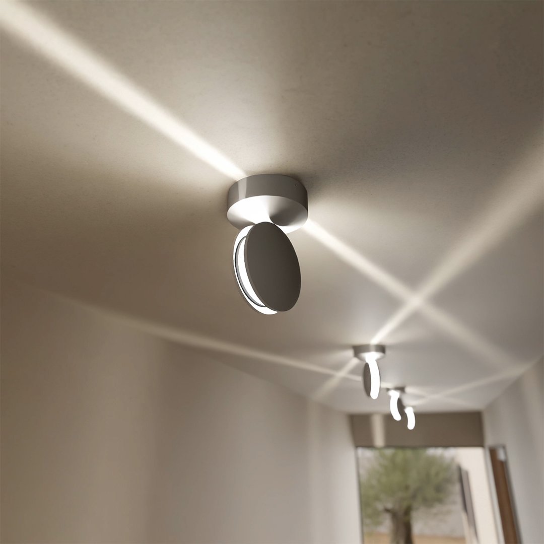 Applique da parete con funzione spot | Elemento luminoso rotante a 360° | Efficiente dal punto di vista energetico